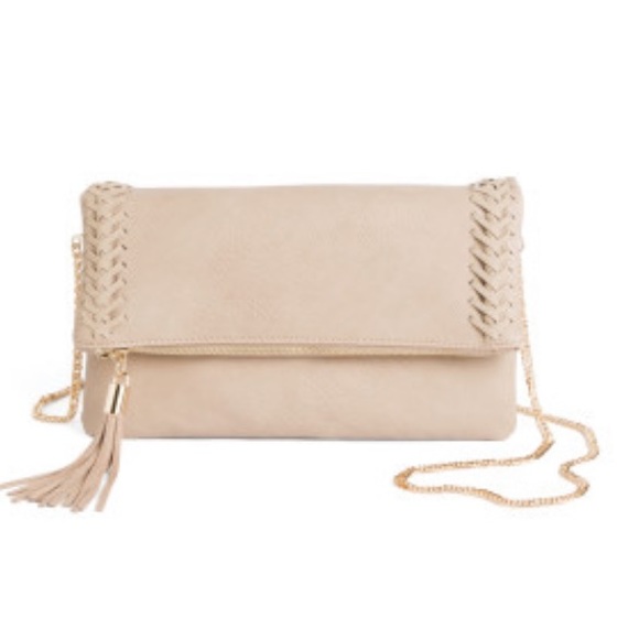 Moda Luxe Handbags - Moda Luxe Palermo Stitch Detail Clutch